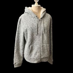 Aeropostale zip-up hoodie undercover as your favorite blankie- sz: L / NWT